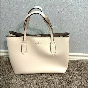 Kate Spade white purse. Slightly used
